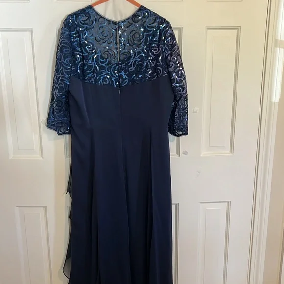 MOB dress by Jade Navy Blue Size 18 worn once. - Picture 2 of 4